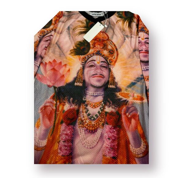 F*cking‎ Awesome Kevin Bradley Ganesh Moto Long Sleeve Mesh Shirt All Over Print - Picture 2 of 6